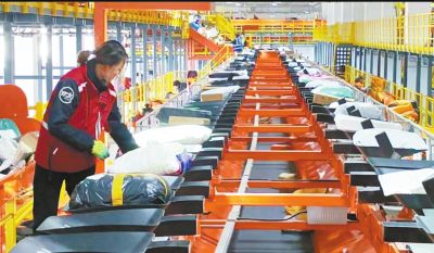 “双 11”快递旺季第一周 平均每个郑州人收3个快递