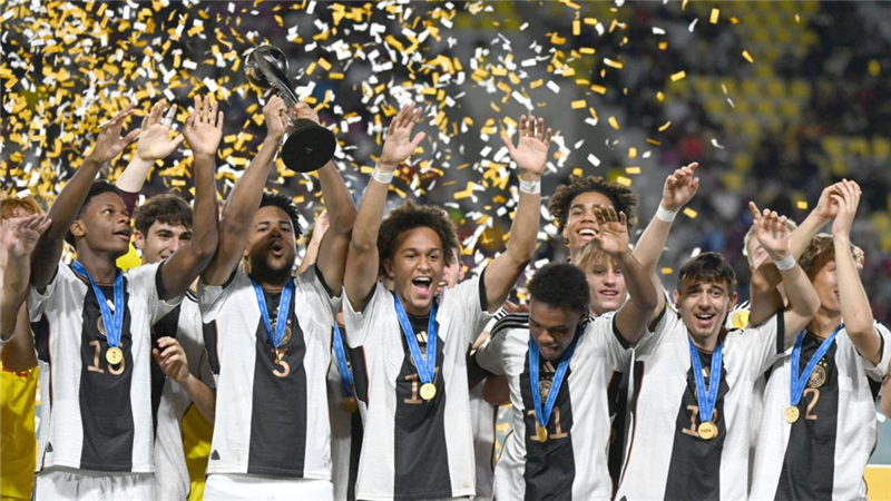 U17男足世界杯德国队点球大战胜法国队