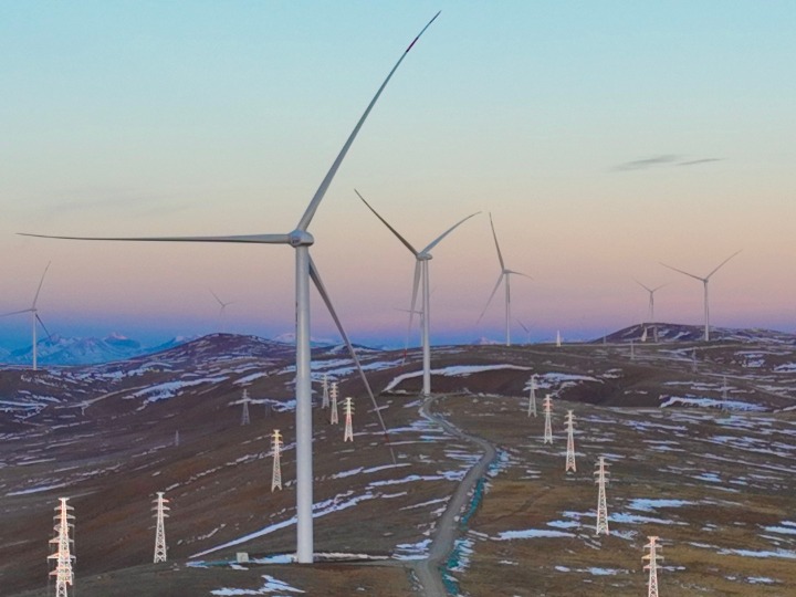 我国超高海拔装机规模最大的风电场投产发电