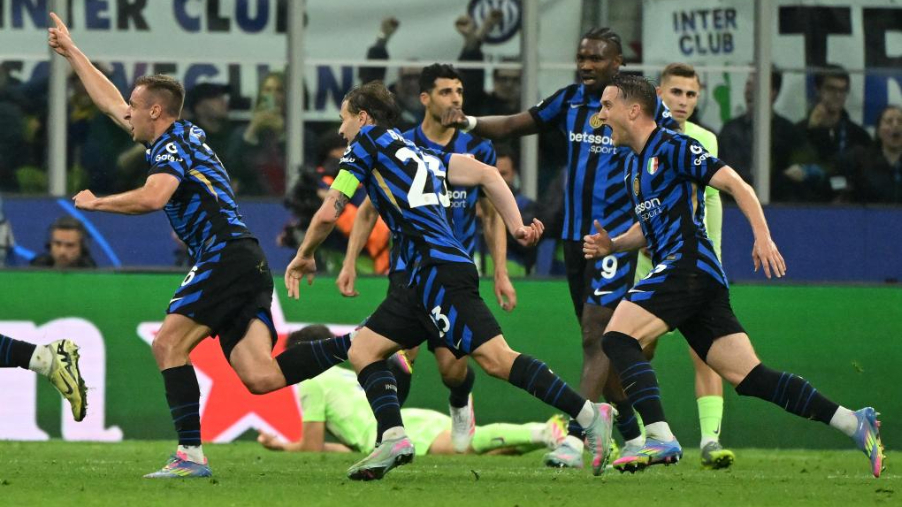 加时绝杀巴萨 国米晋级欧冠决赛