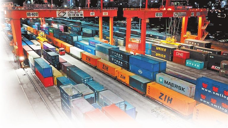 用时缩减近30% 河南首列全程时刻表中欧班列开行